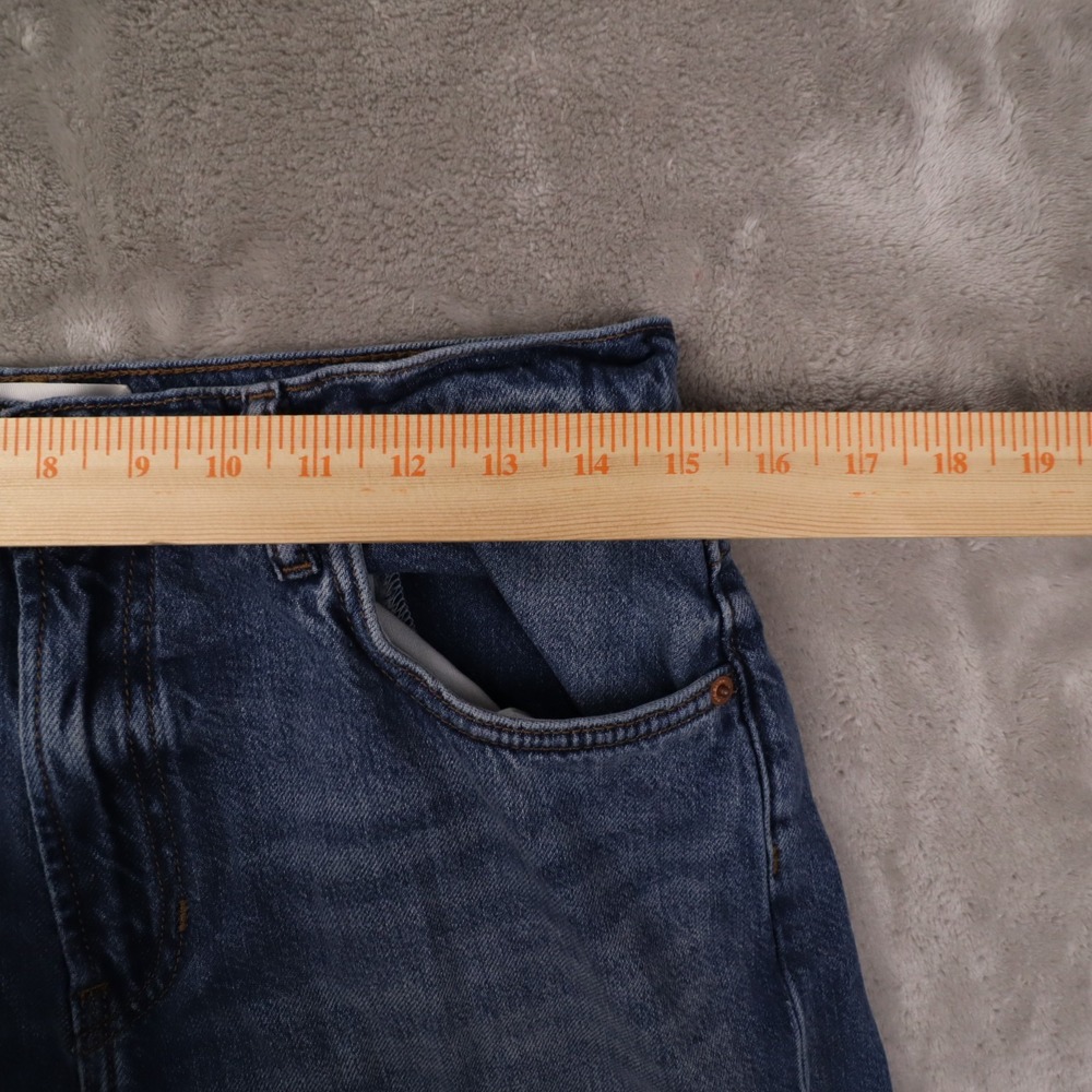 Reformation Palmer Lived-In Baggy Jeans Women's 28 Blue High Rise Medium Wash - Picture 7 of 11
